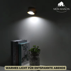 Applique LumiScandi | Senza fili & Ricaricabile | Design Scandinavo | Legno Rovere