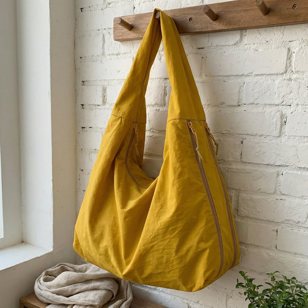 Lunova - Borsa a Spalla Oversize e Morbida