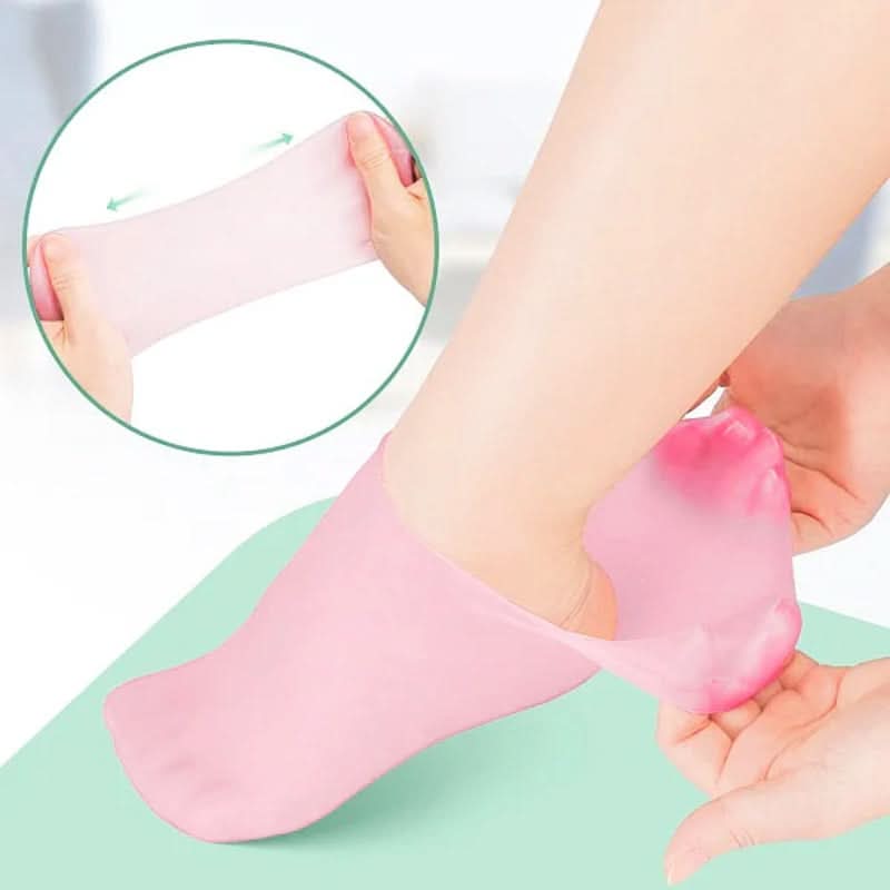 Calze in silicone per piedi morbidi e ben curati