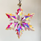 Luméra – Ornamento di Cristallo a Fiocco di Neve