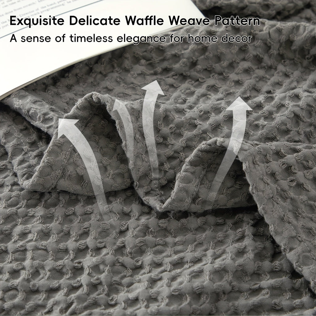 CLOUDWEAVE – Coperta leggera a waffle per un comfort accogliente in tutte le stagioni