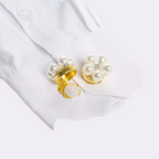 Petaline - Chiusura per Camicia Fiore Perla