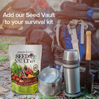 Kit di Vault di Semi da 35 Varietà – Semi Heirloom Non-OGM per Giardinaggio Domestico e Preparazione Emergente