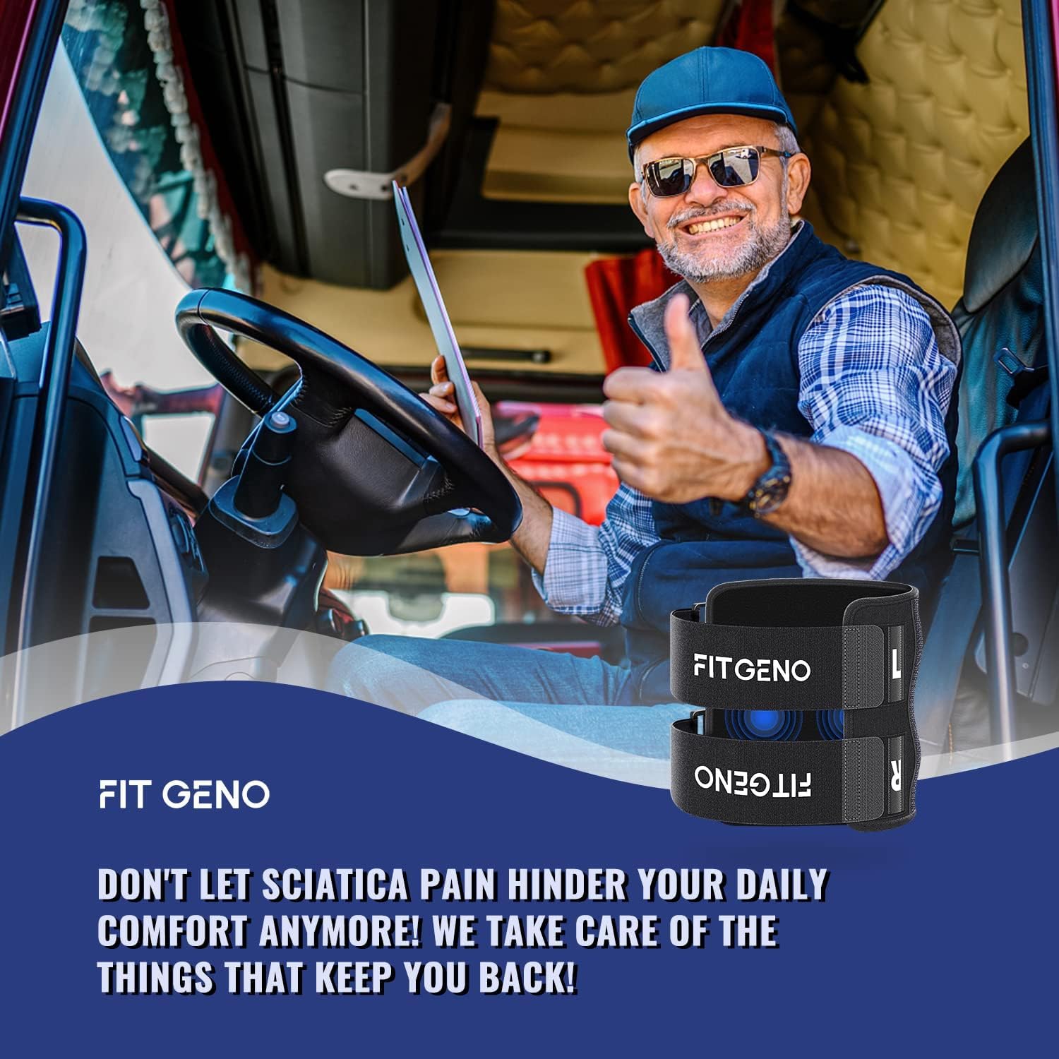 Tutore per il Ginocchio per Sciatica