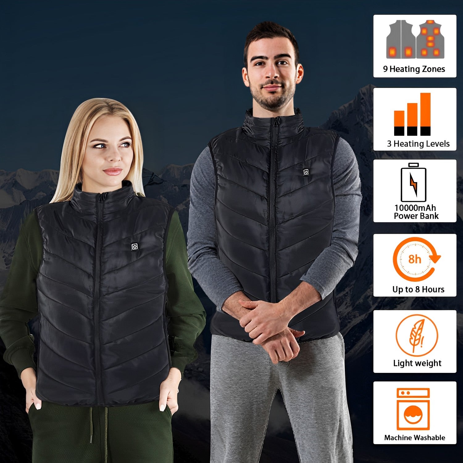Gilet Riscaldato Unisex