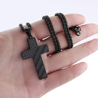 Collana Croce Bandiera Americana IronPride