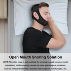 Fascia Mentale Antisnoring per Apnea Notturna