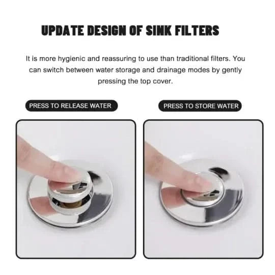 Filtro - Mantieni il tuo lavandino libero senza bisogno di un idraulico!
