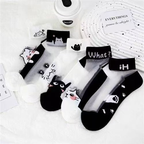 Calze alla Caviglia in Rete Traspirante