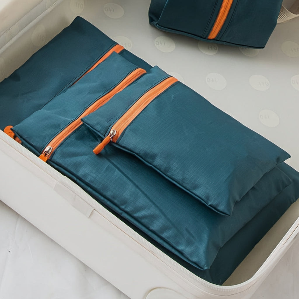 JOURNEASY - Set di 7 Borse Organizzatrici per Valigia Portatile per Viaggi