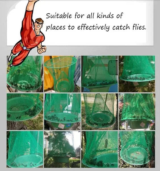 Trappole per Mosche Trappola per Mosche Riutilizzabile Ranch