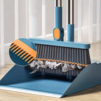 CLEANSWEEP PRO – Set di Scopa e Paletta con Manico Lungo Rotante e Denti a Pettine Integrati
