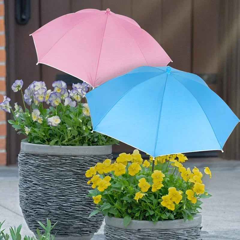 Florashade Protezione per Piante al Sole | Protezione per Piante Regolabile | Ombrello Resistente ai UV con Picchetto da Terra | Resistente alle Intemperie | Ø 60 cm