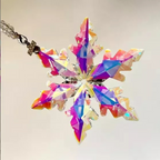 Luméra – Ornamento di Cristallo a Fiocco di Neve