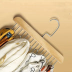 Appendiabiti multi-gancio in legno per un'archiviazione elegante