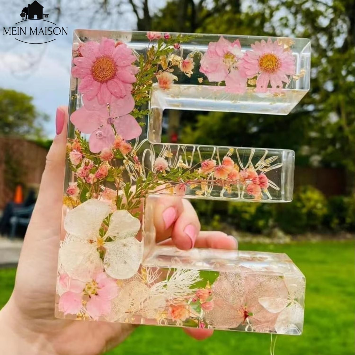 50% SCONTO | FloraLetter - Lettere floreali in resina