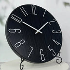 OAKTIDE - Orologio da parete contemporaneo progettato per interni moderni e silenziosi