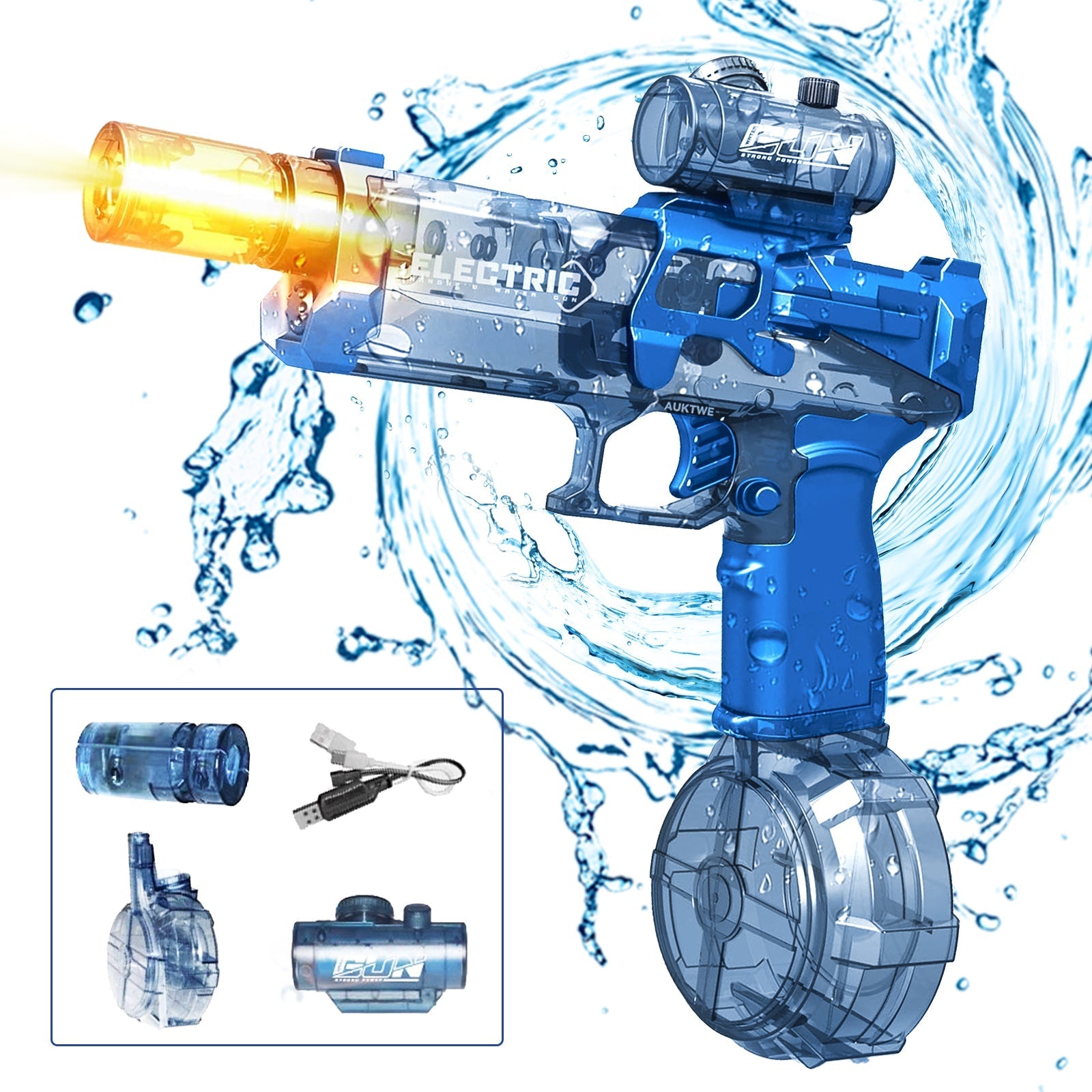 Woyuosn Battle Blaster Pistola ad Acqua Elettrica