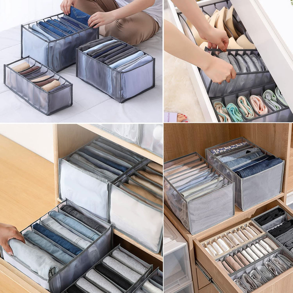 Kit di scatole per organizzare i tuoi cassetti (x3)