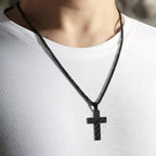 Collana Croce Bandiera Americana IronPride