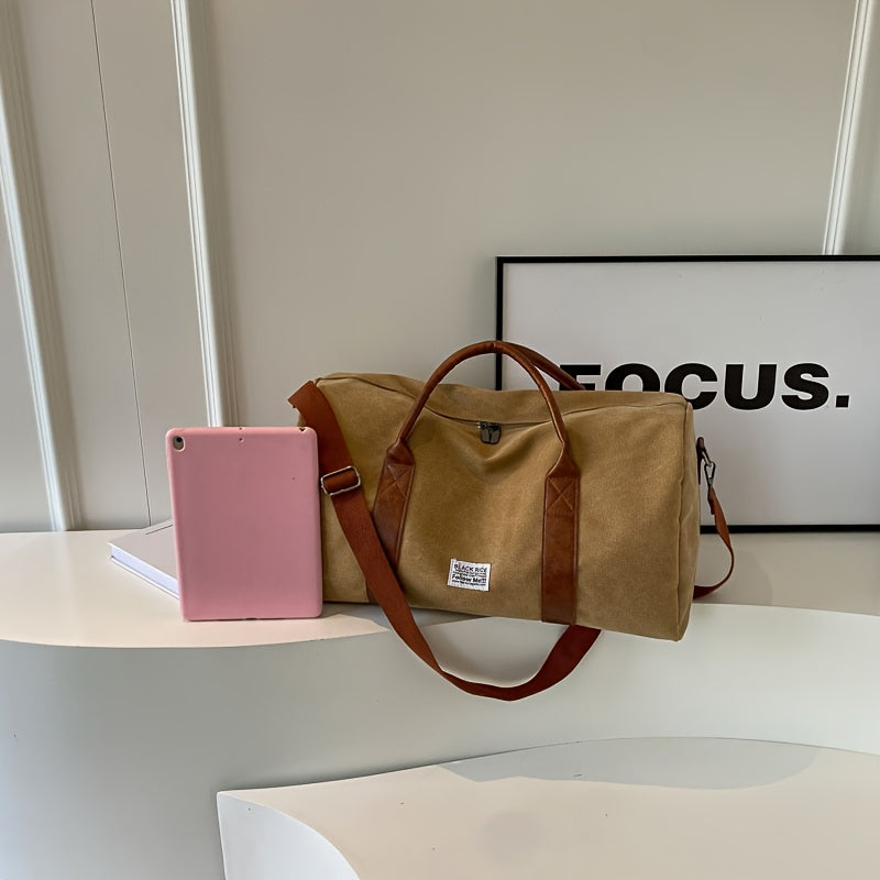 LUXIBAG - Borsa da Viaggio Vintage Lavata a Grande Capacità Organizer Multiuso