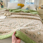 BLOOMCOOL – Piumone Estivo Leggero a Fiori per un Comfort di Sonno Traspirante