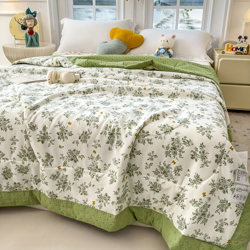 BLOOMCOOL – Piumone Estivo Leggero a Fiori per un Comfort di Sonno Traspirante