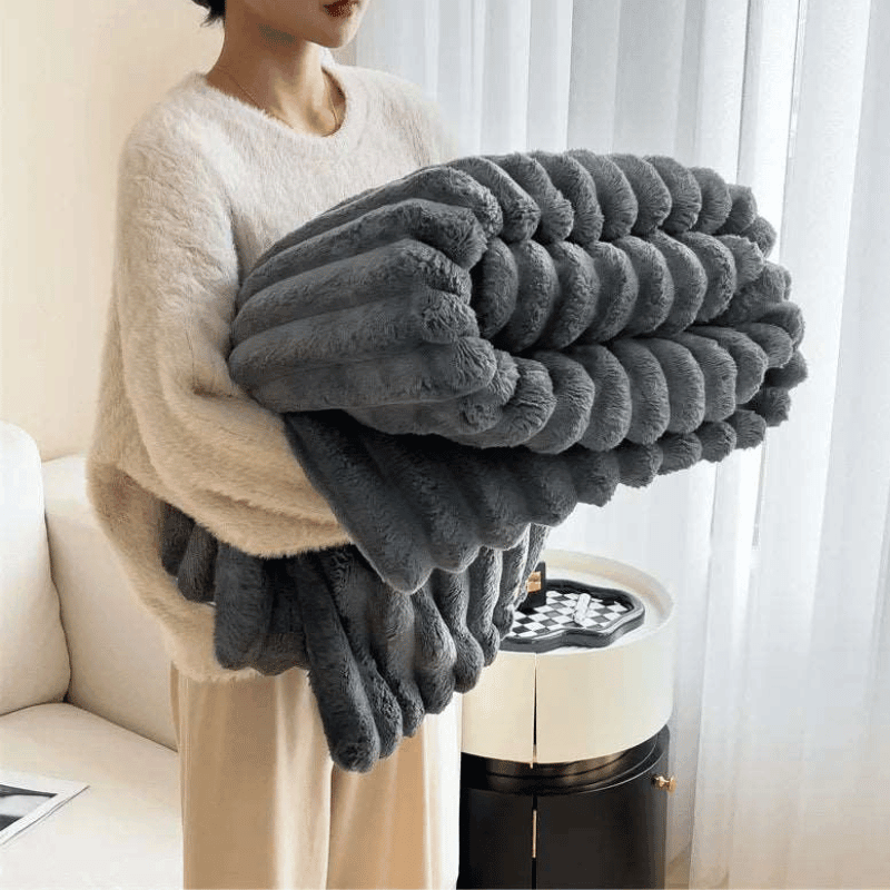 WavePlush - Morbida e calda coperta per coccole a casa