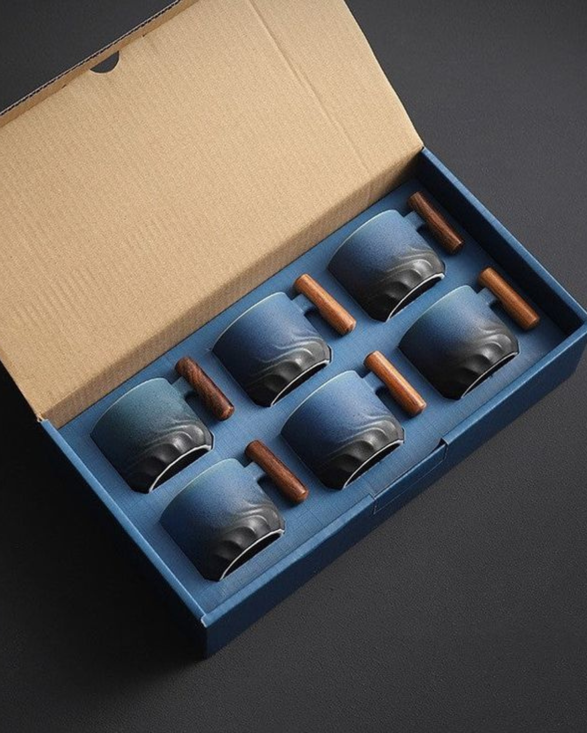 Tazza Artigianale Cove (Scatola Regalo da 6 Pezzi)
