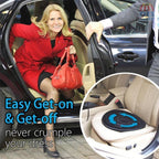 Rotaseat 360° Cuscino Ruotante | Ergonomico & Antiscivolo | Per Auto, Ufficio & Casa | Salva Schiena & Confortevole