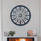 ORENDO OROLOGIO VINTAGE – Accento Murale Silenzioso