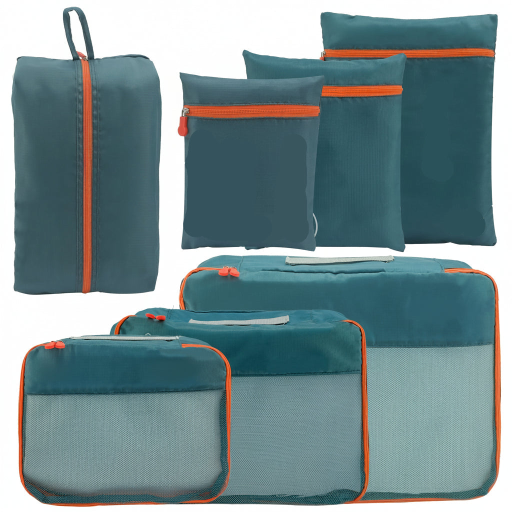 JOURNEASY - Set di 7 Borse Organizzatrici per Valigia Portatile per Viaggi