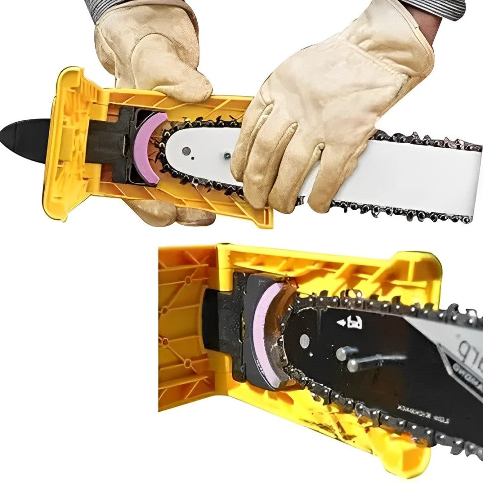 Affilatore per denti di motosega