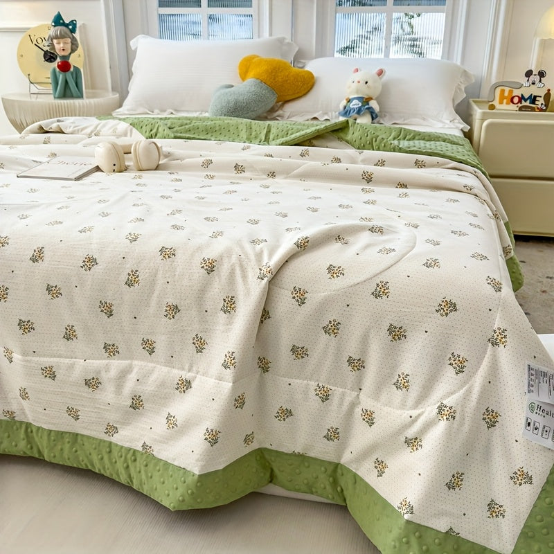 BLOOMCOOL – Piumone Estivo Leggero a Fiori per un Comfort di Sonno Traspirante