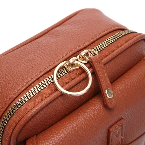 Veletto – Borsa a tracolla in PU con doppia tasca