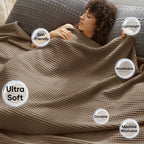 CLOUDWEAVE – Coperta leggera a waffle per un comfort accogliente in tutte le stagioni