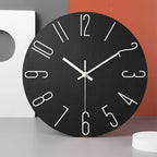 OAKTIDE - Orologio da parete contemporaneo progettato per interni moderni e silenziosi