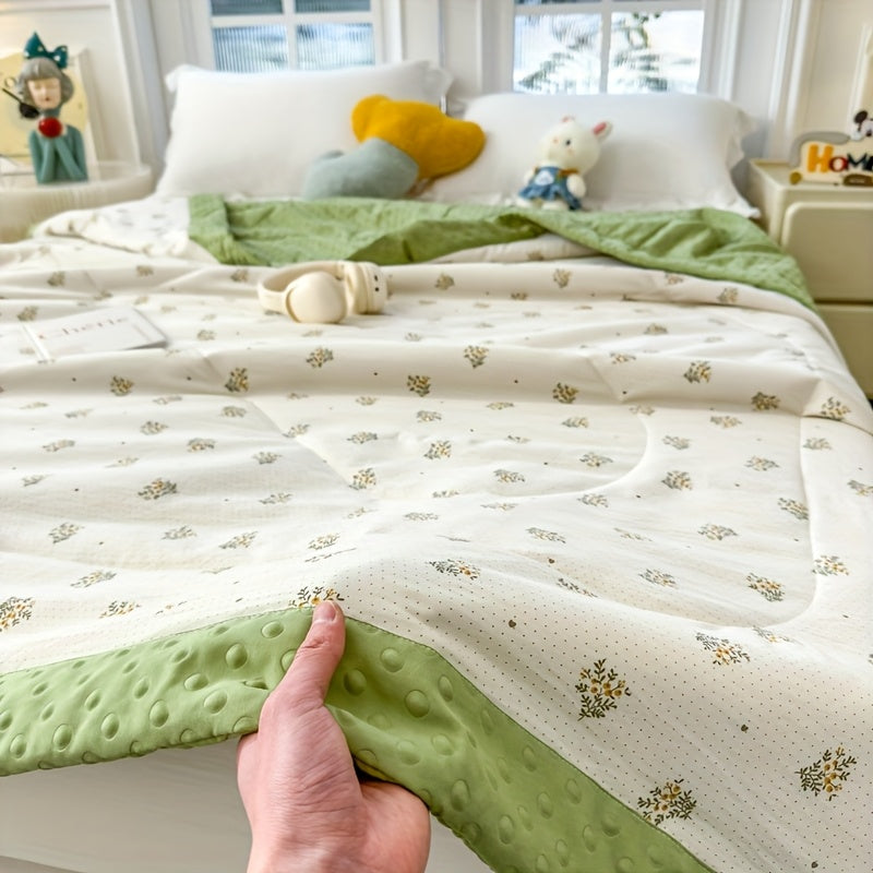 BLOOMCOOL – Piumone Estivo Leggero a Fiori per un Comfort di Sonno Traspirante