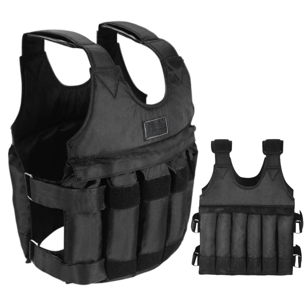 POWERWEAR – Gilet Pesi Regolabile da 110 lb per un Allenamento Potenziato