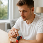 CARELINK - Orologio smart per il monitoraggio della salute con ECG, tracciamento della pressione sanguigna e analisi del sonno per il benessere quotidiano