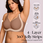 Softella – Reggiseno senza fili a 4 strati in gel