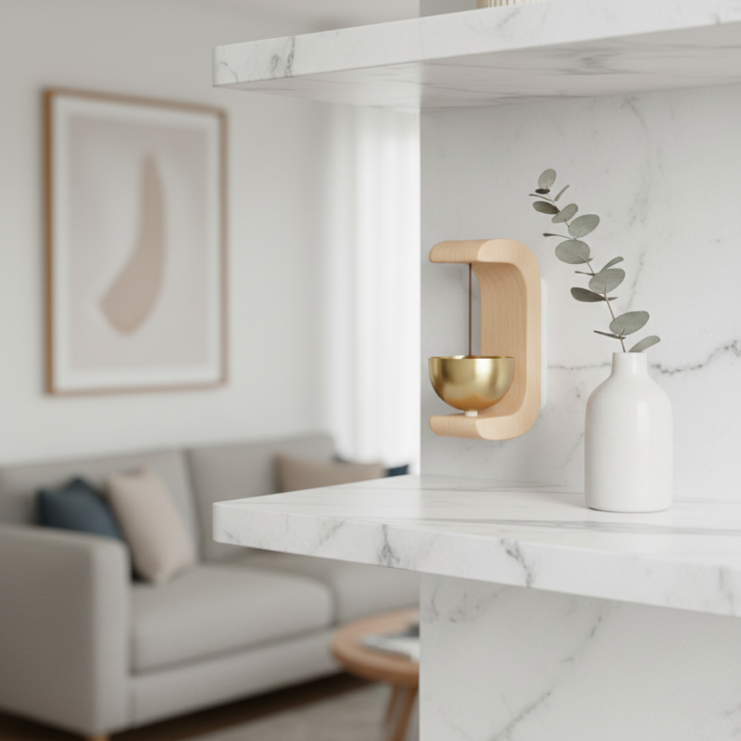 Zenvane – Campanella in legno per la pulizia energetica