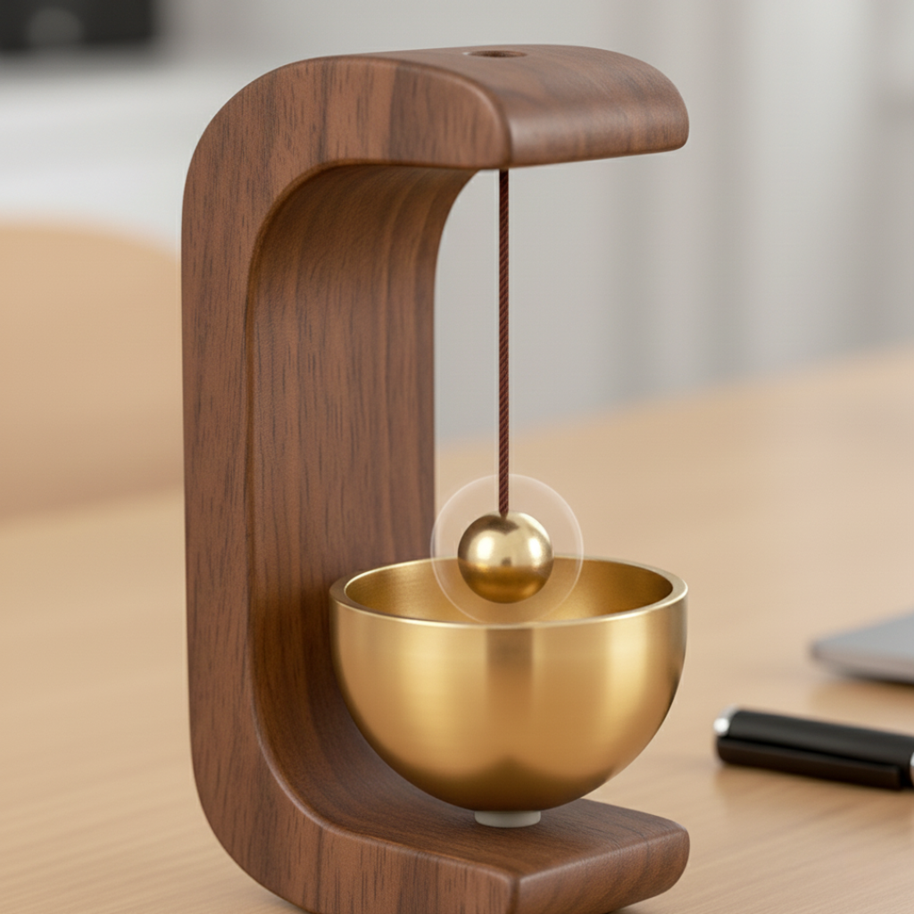 Zenvane – Campanella in legno per la pulizia energetica