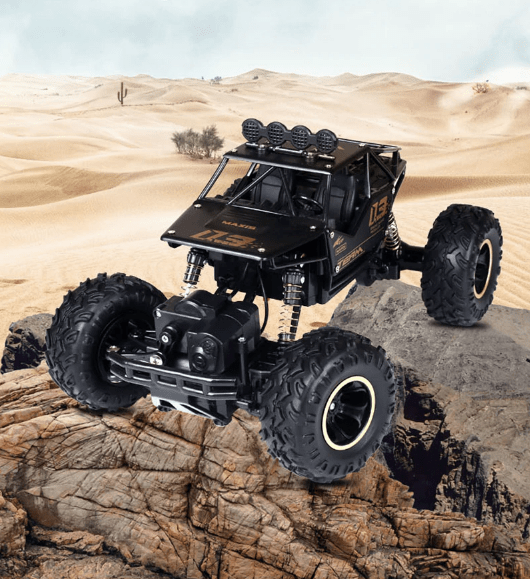 RAGEWHEELS - camion mostruoso radiocomandato 4x4 progettato per azioni fuoristrada ad alta velocità e durata a prova di urto