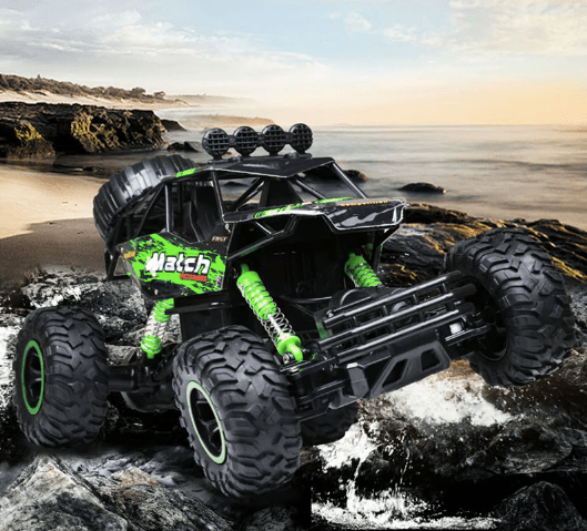 RAGEWHEELS - camion mostruoso radiocomandato 4x4 progettato per azioni fuoristrada ad alta velocità e durata a prova di urto