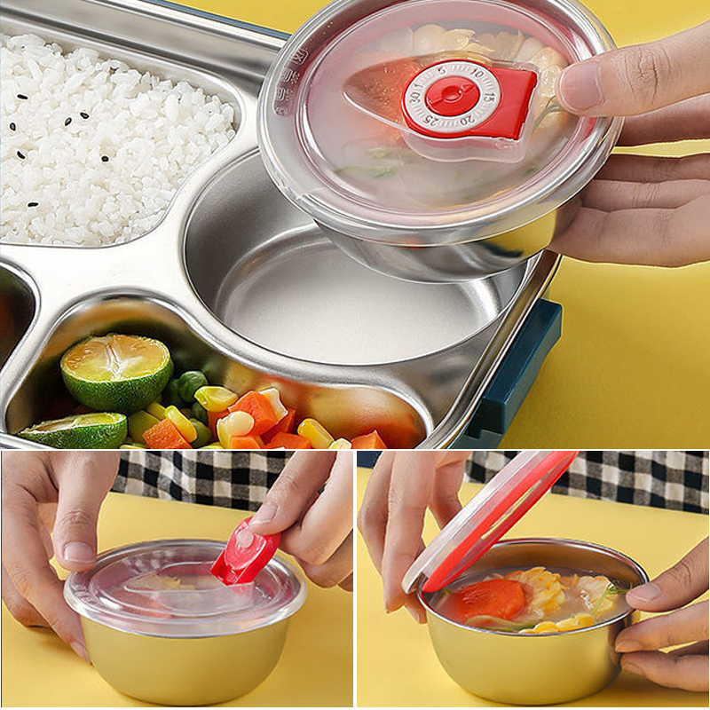 Lunch box termico in acciaio inossidabile