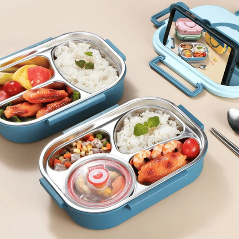 Lunch box termico in acciaio inossidabile