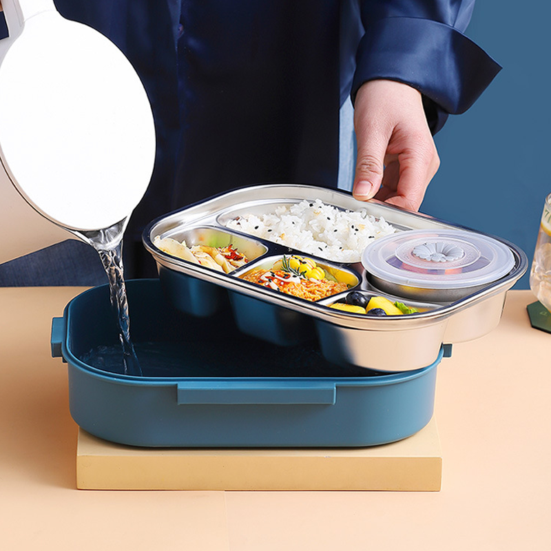 Lunch box termico in acciaio inossidabile