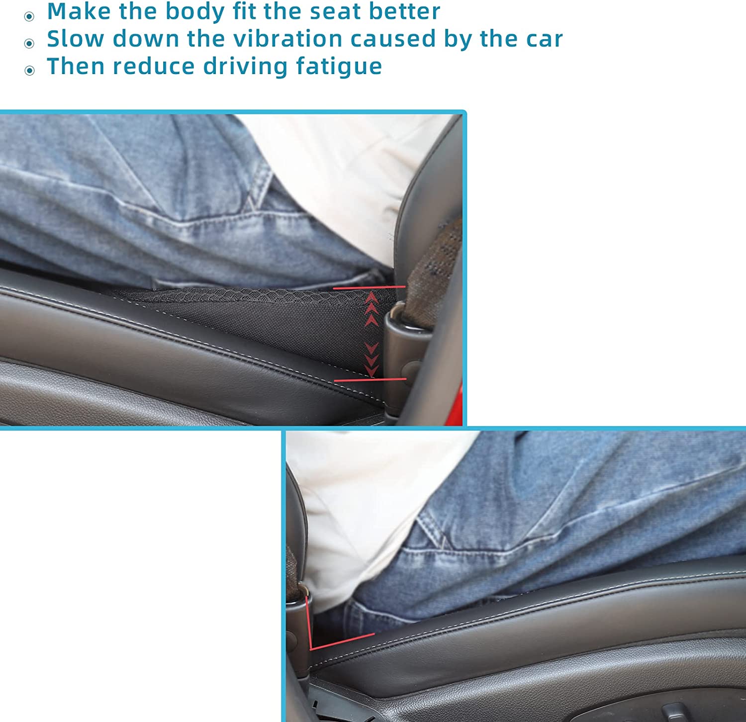 DRIVERLIFT – Cuscino per Sedile Auto