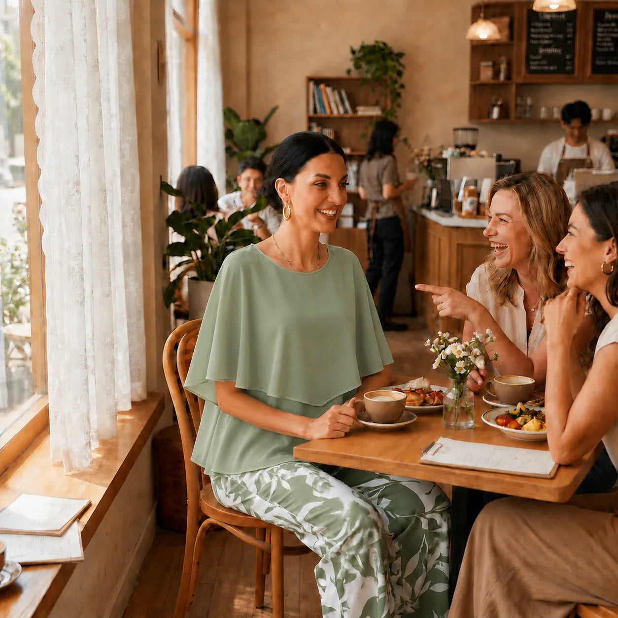 Elara – Set Due Pezzi Fluttuante per Donne